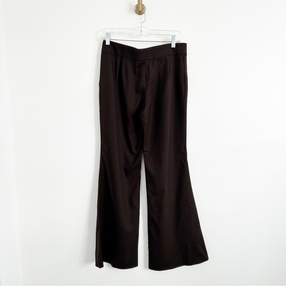 PRADA Brown Wool Bootcut Trouser Pants Size IT 42 / US 6 - Picture 8 of 8